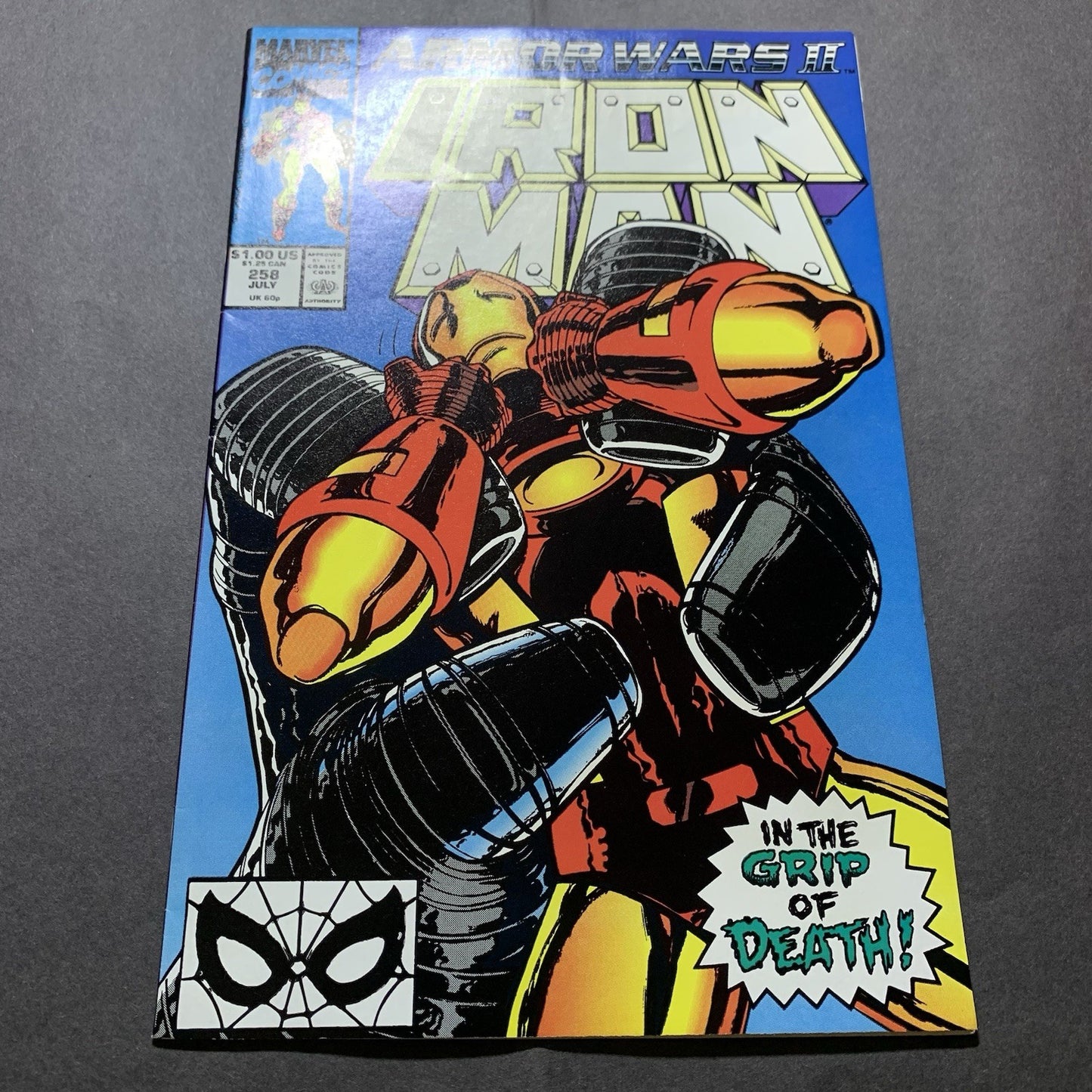 Iron Man 258/ copper age marvel comics 1990/ NM
