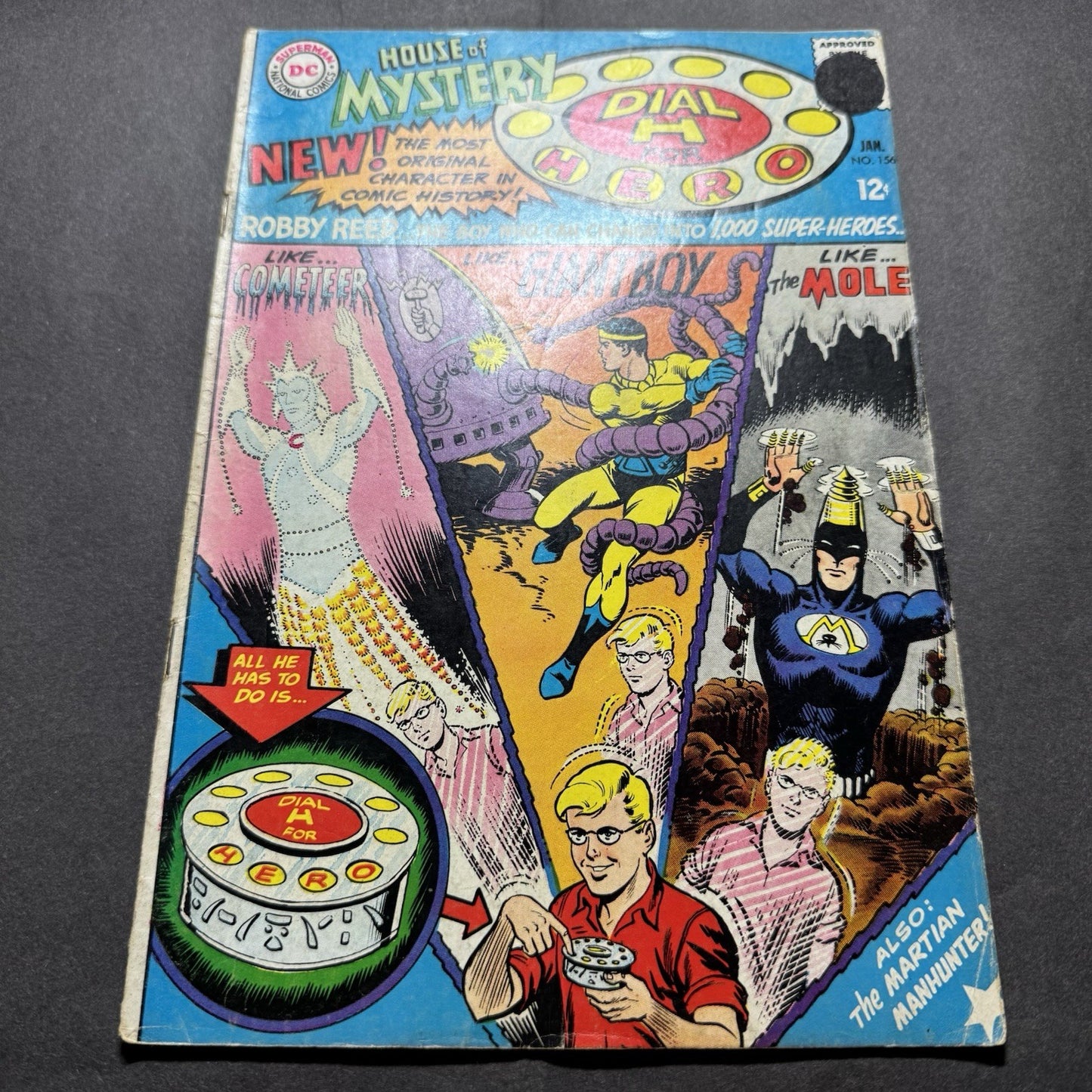 House Of Mystery 156 - 1st App Of Robby Reed - Silver Age Dc Comics 1966