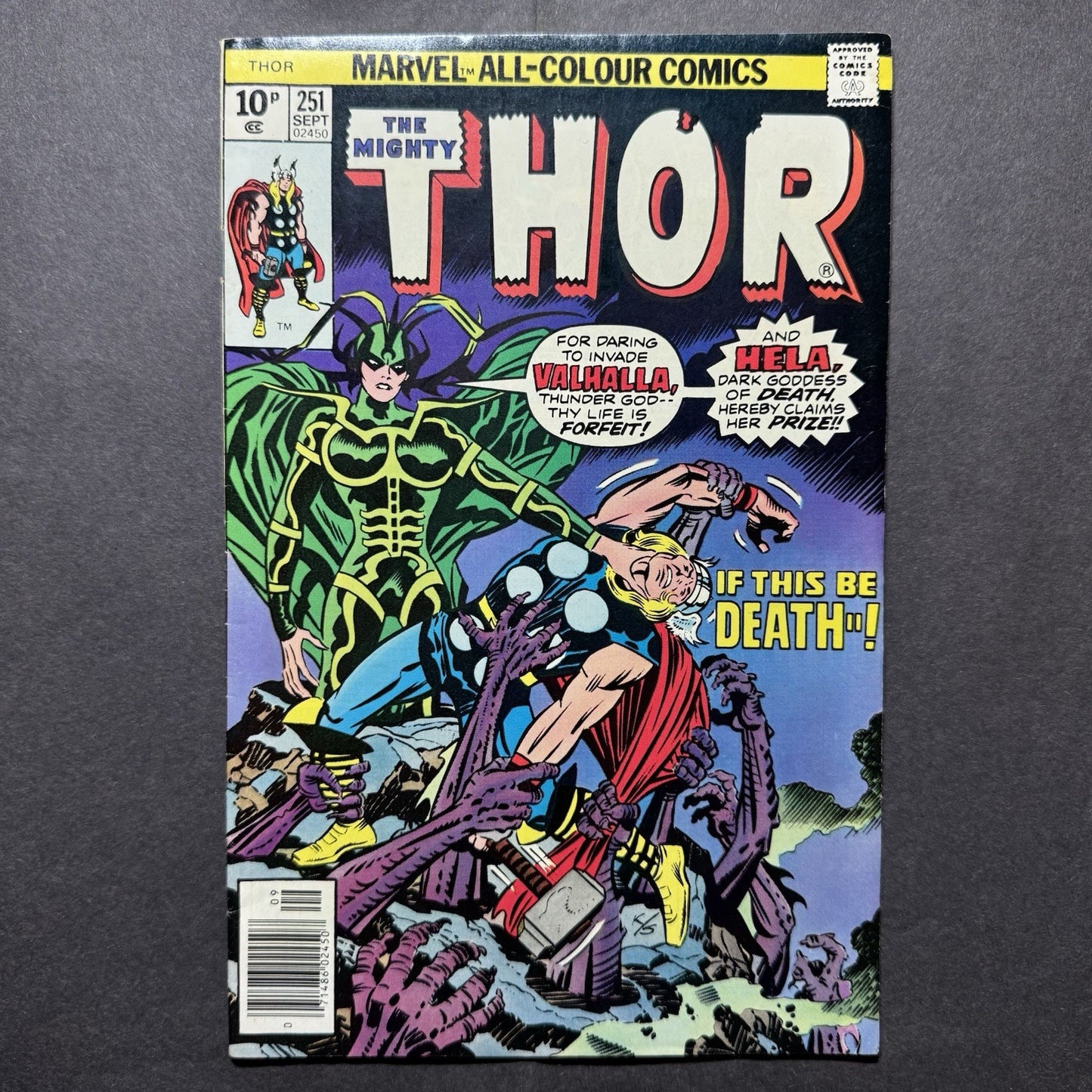 Thor 251 - Bronze Age Marvel Comics 1976