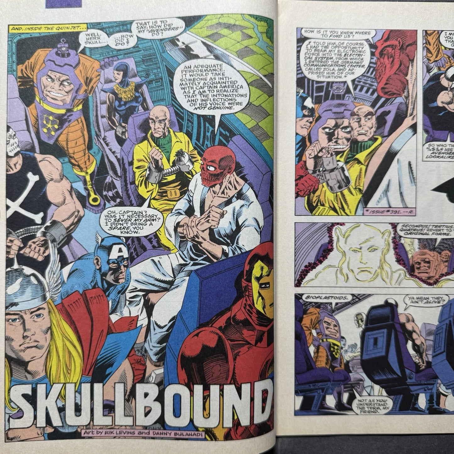 Captain America 393 - Copper Age Marvel Comics 1991