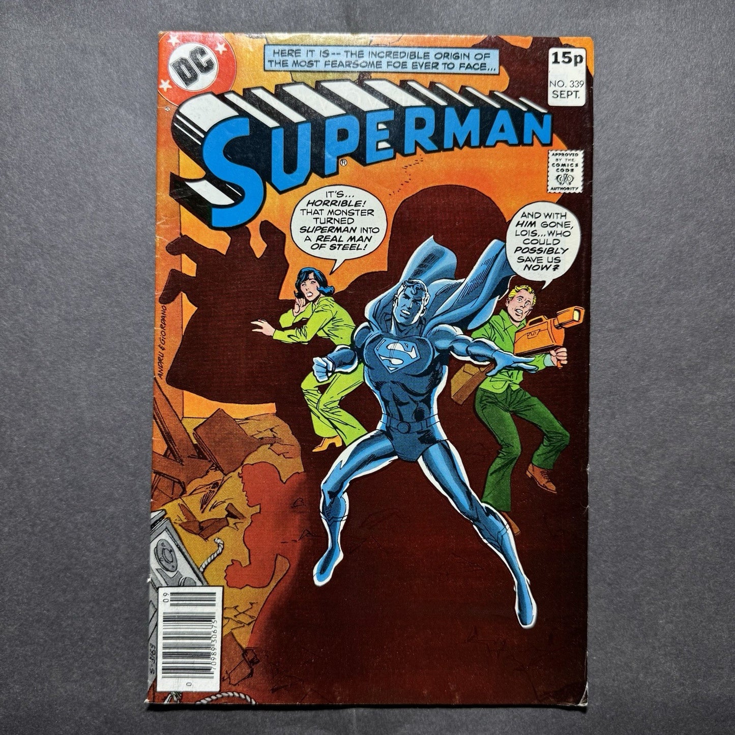 Superman 339 - Bronze Age Dc Comics 1979