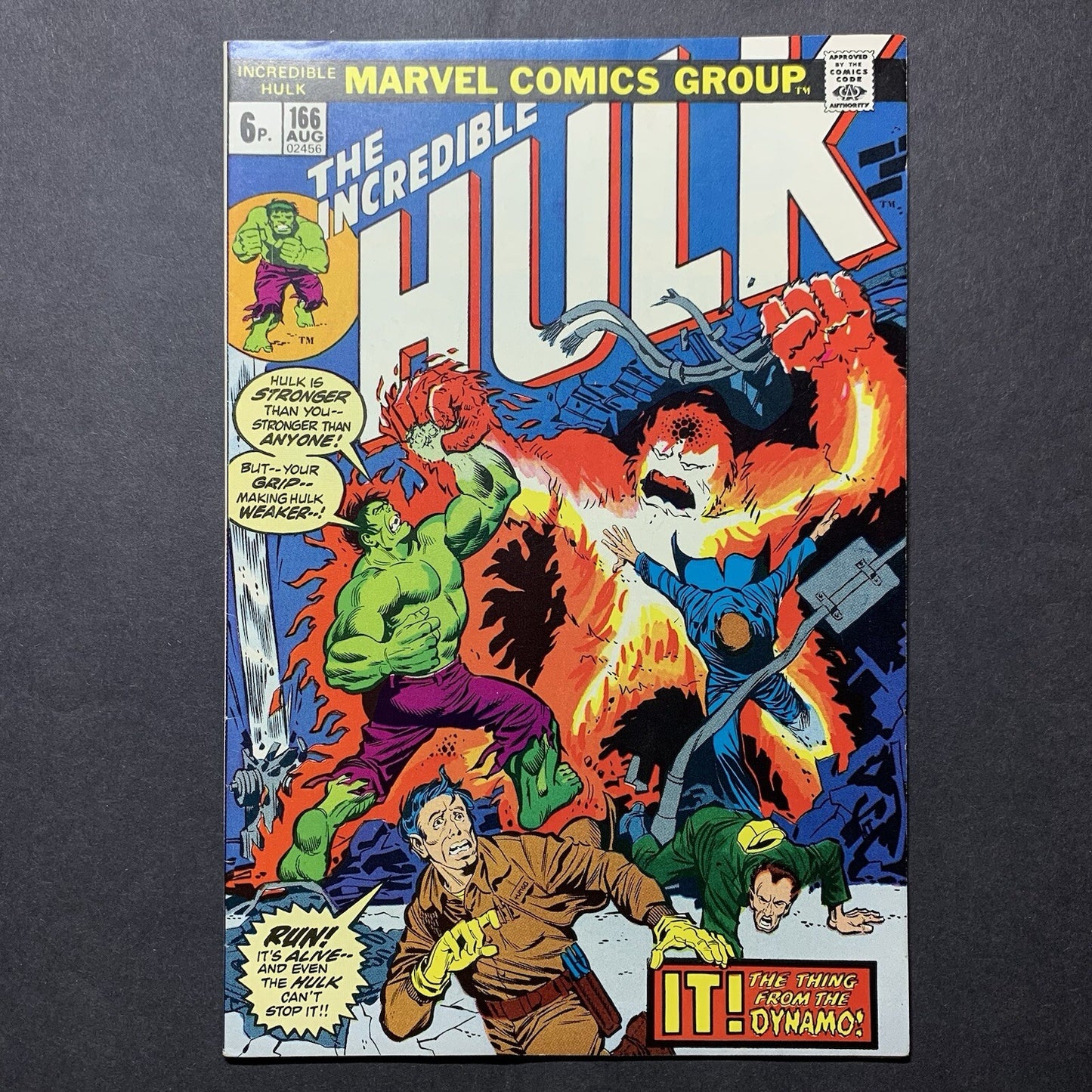 Incredible Hulk 166/ Bronze Age Marvel Comics 1973