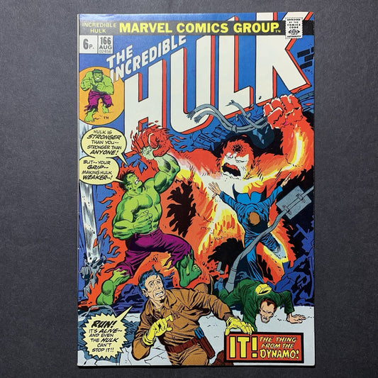 Incredible Hulk 166/ Bronze Age Marvel Comics 1973