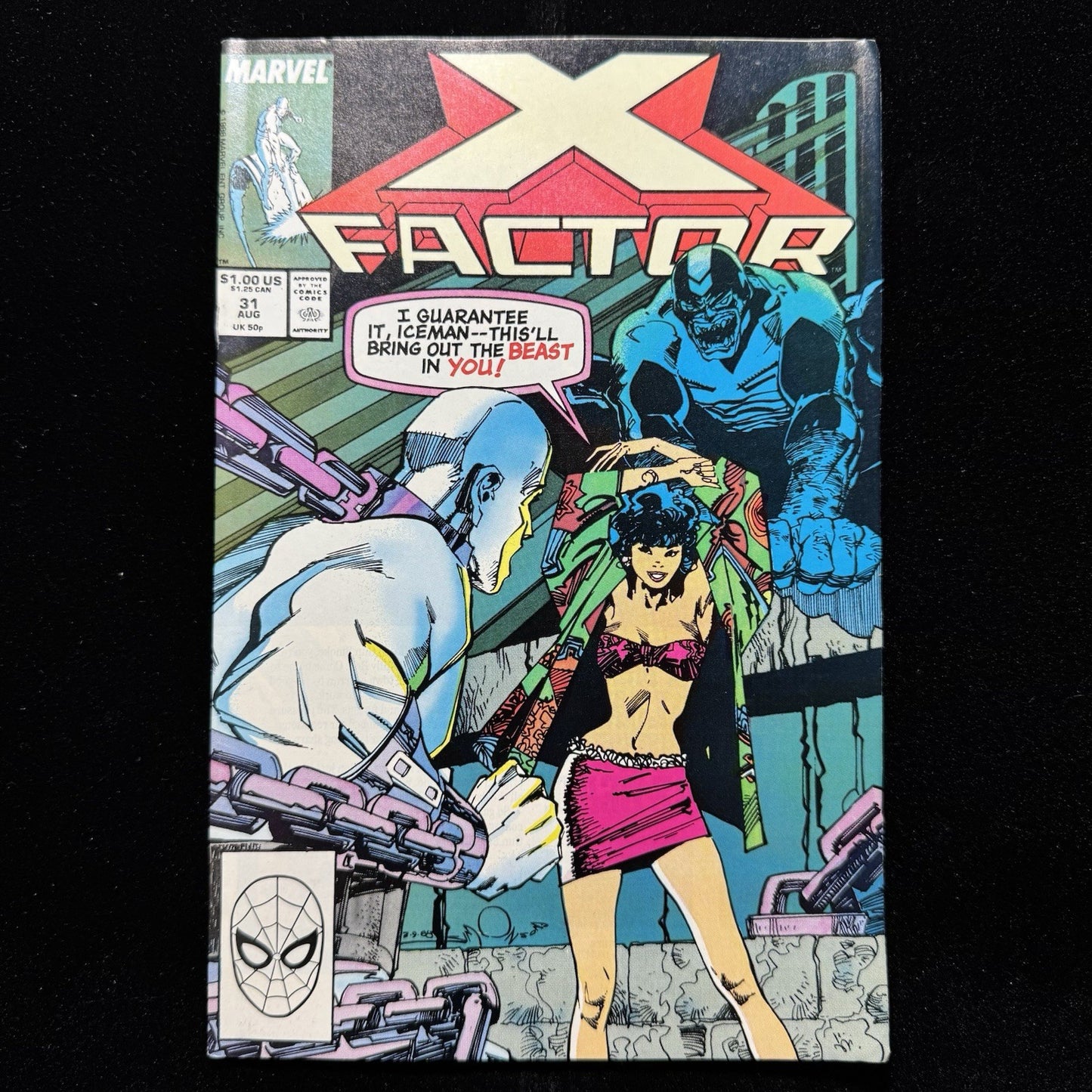 X-Factor 31 - 1st Cameo Appearance Orphan Maker - Copper Age Marvel Comics 1988