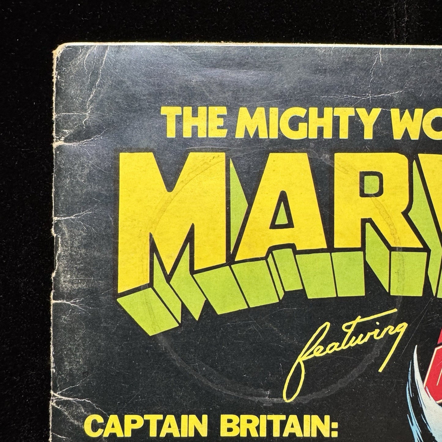 Mighty World Of Marvel 7 - 1st App Of Meggan - Bronze Age Marvel Uk Comics 1983