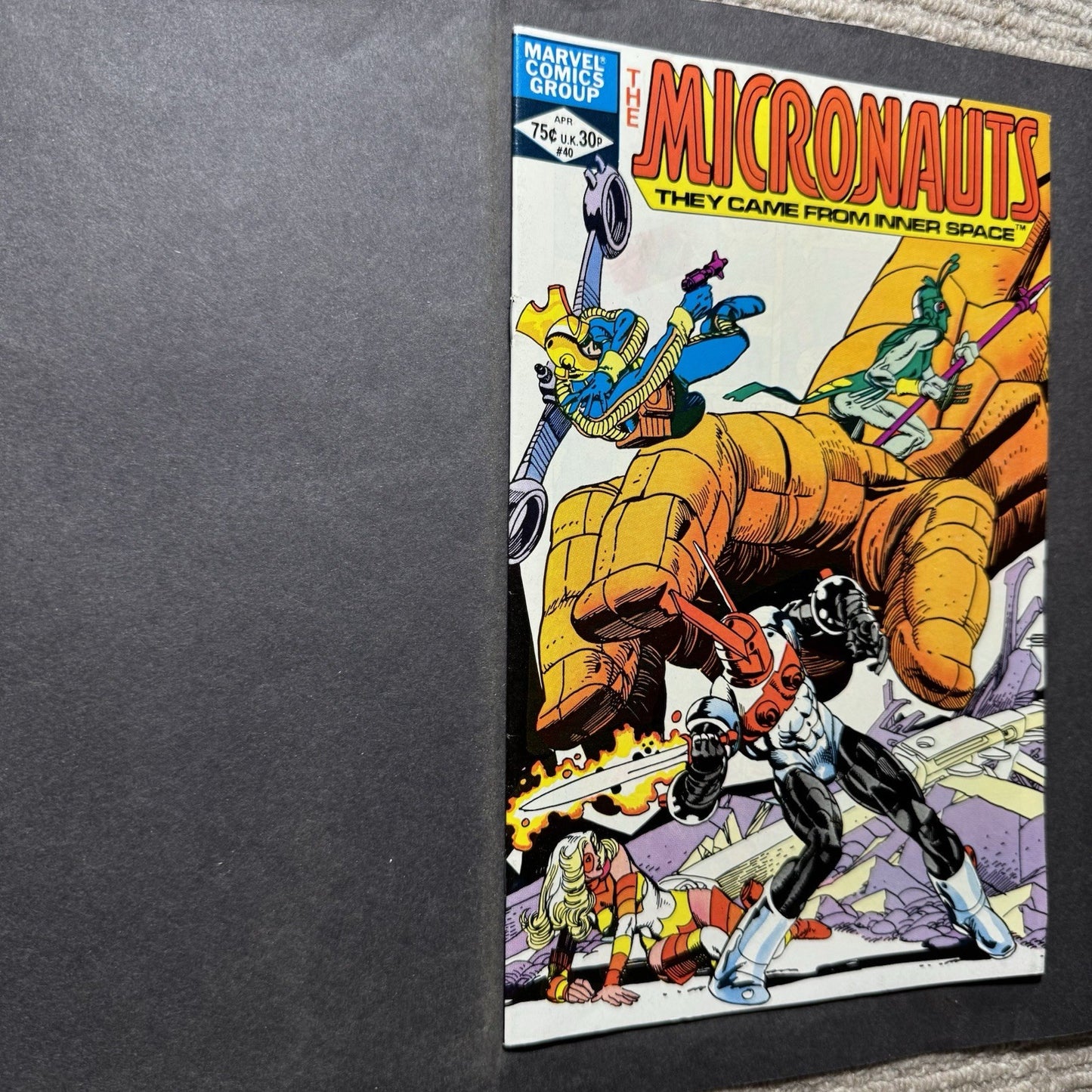 Micronauts 40 - Bronze Age Marvel Comics 1982