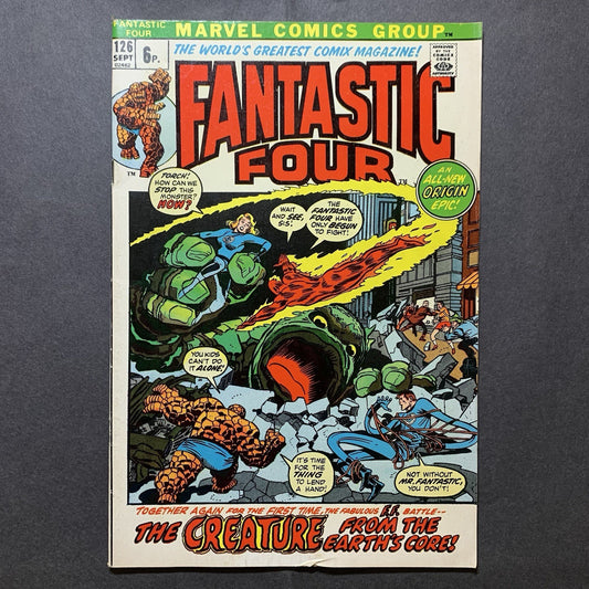 Fantastic four 126/ Bronze Age marvel comics 1972
