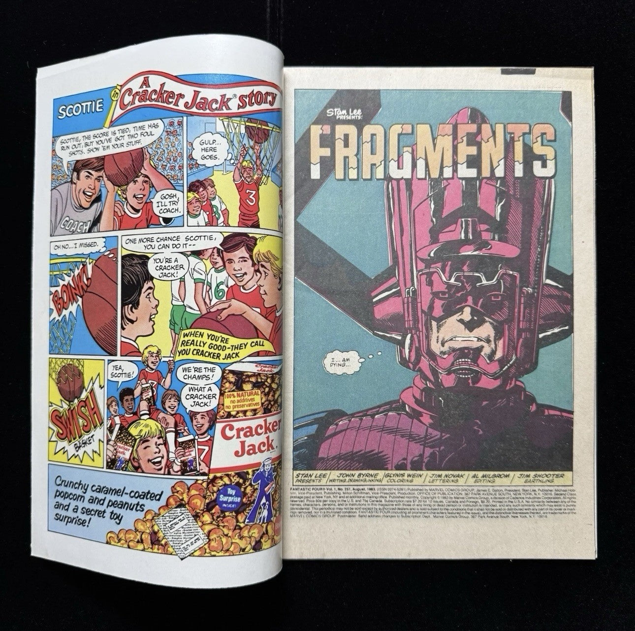 Fantastic Four 257 - Bronze Age Marvel Comics 1983