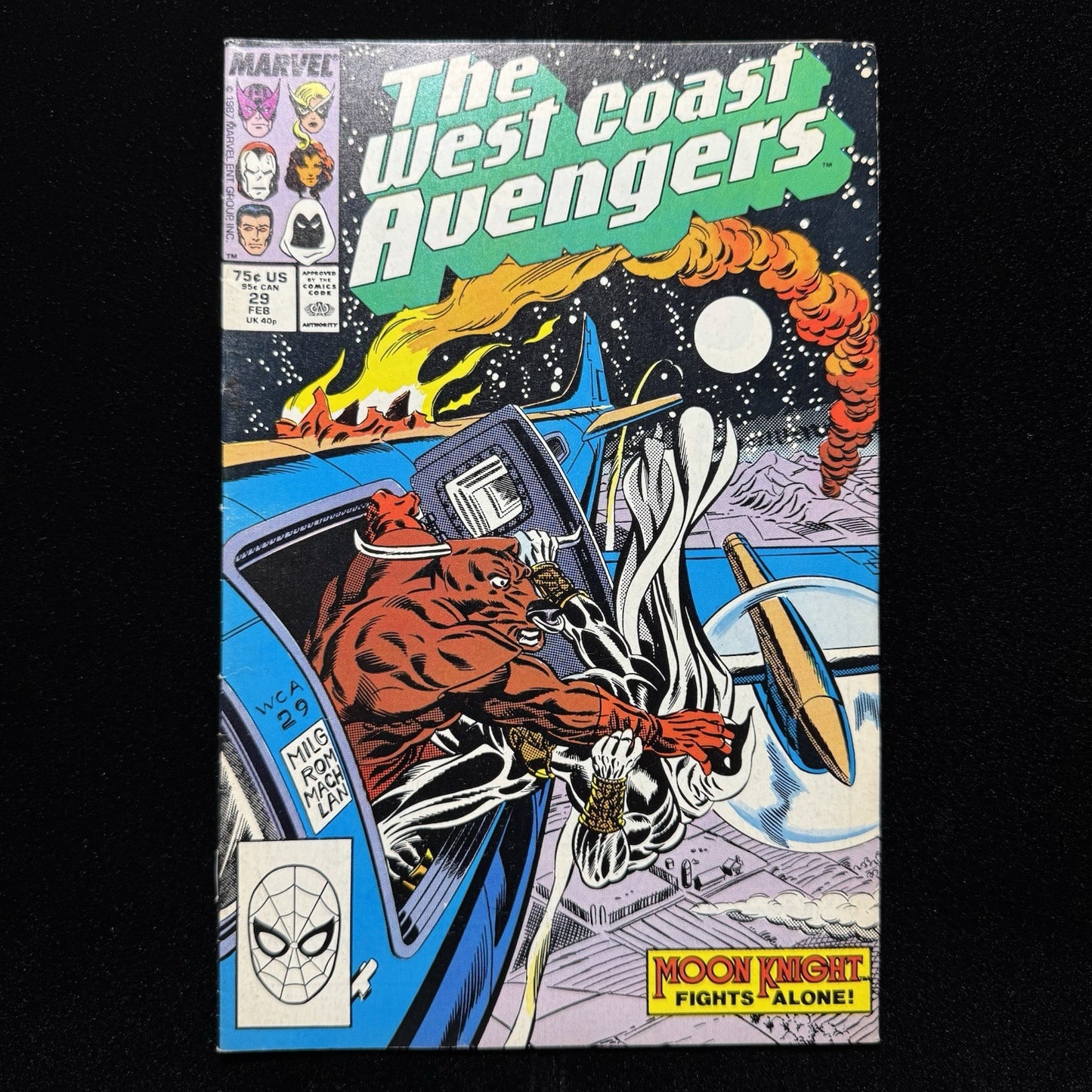 West Coast Avengers 29 - Copper Age Marvel Comics 1988