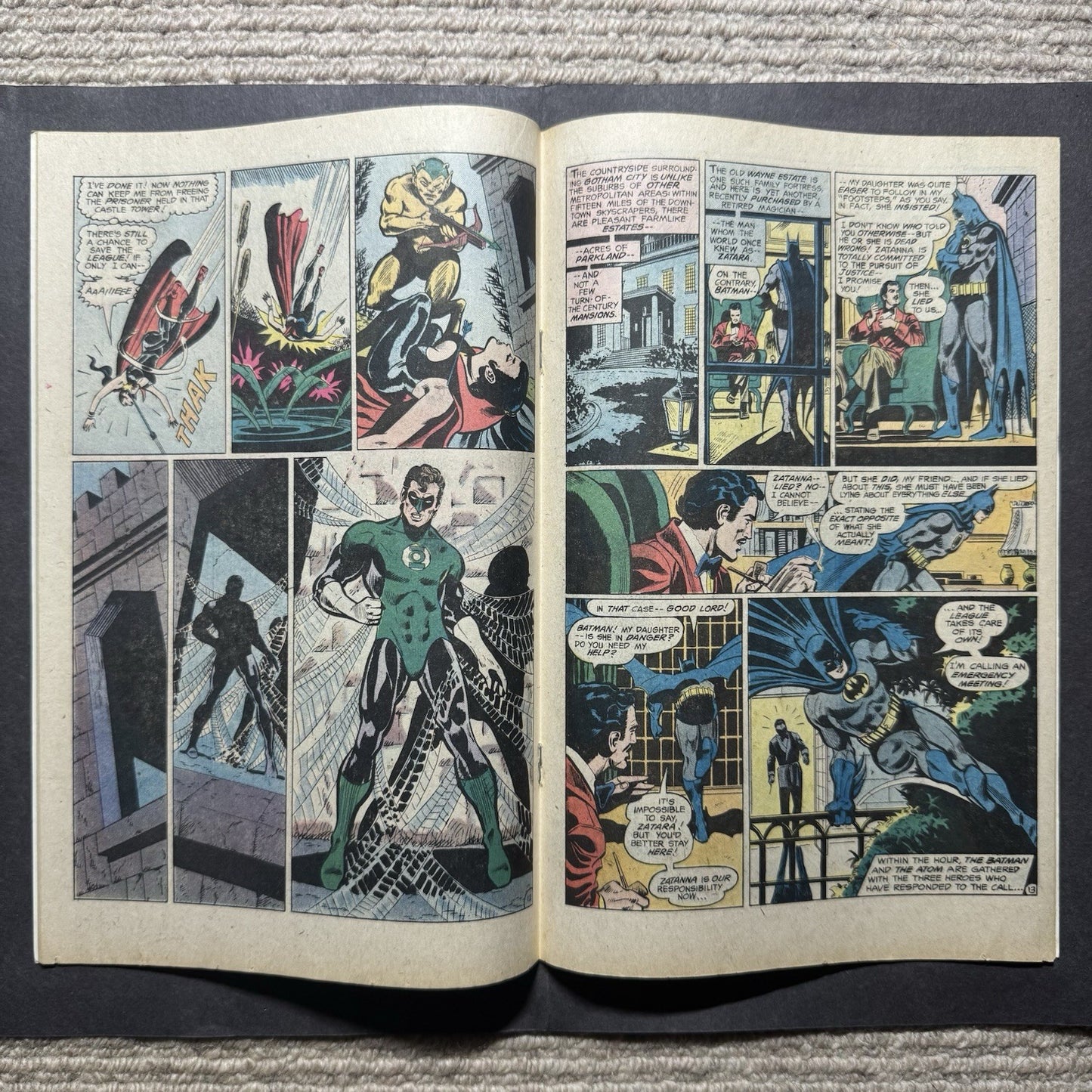Justice League 161 - Zatanna Joins The JLA- Bronze Age Dc Comics 1978