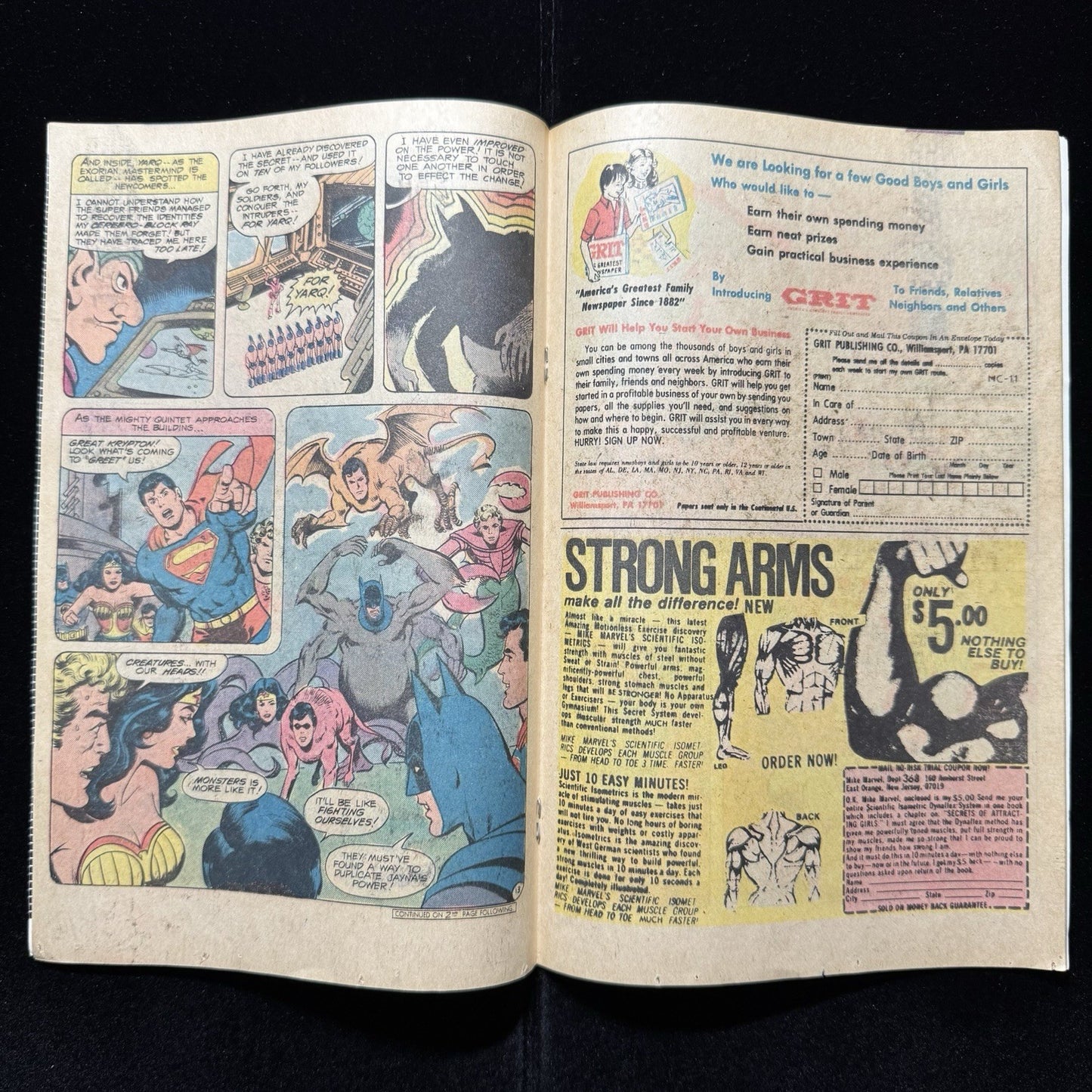 Super Friends 44 - Bronze Age Dc Comics 1981