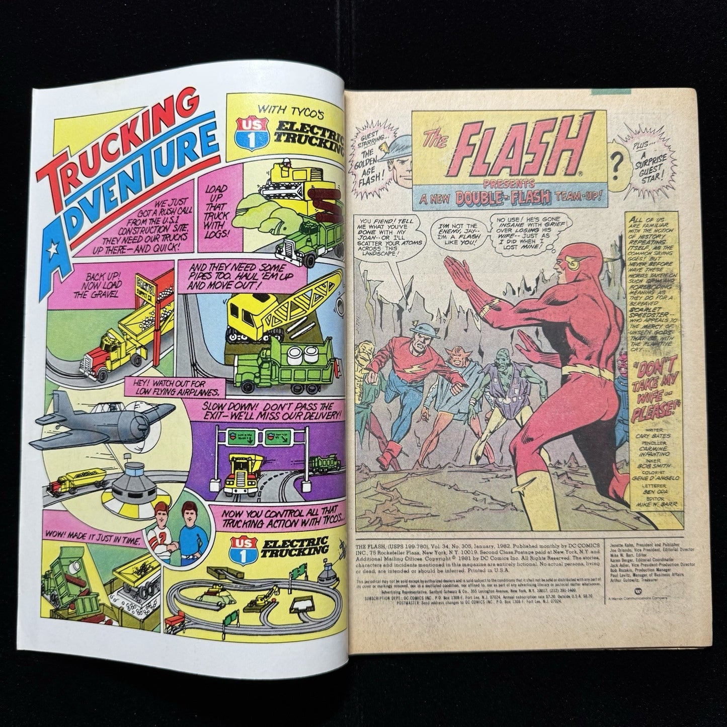 Flash 305 - Bronze Age Dc Comics 1982