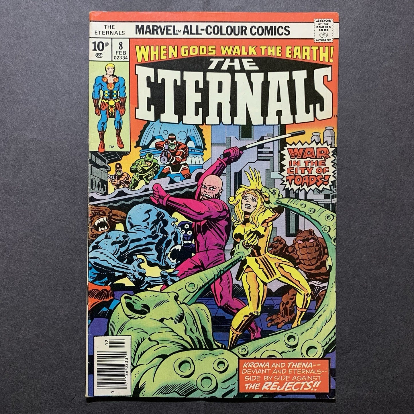 Eternals 8/ Bronze Age Marvel Comics 1977