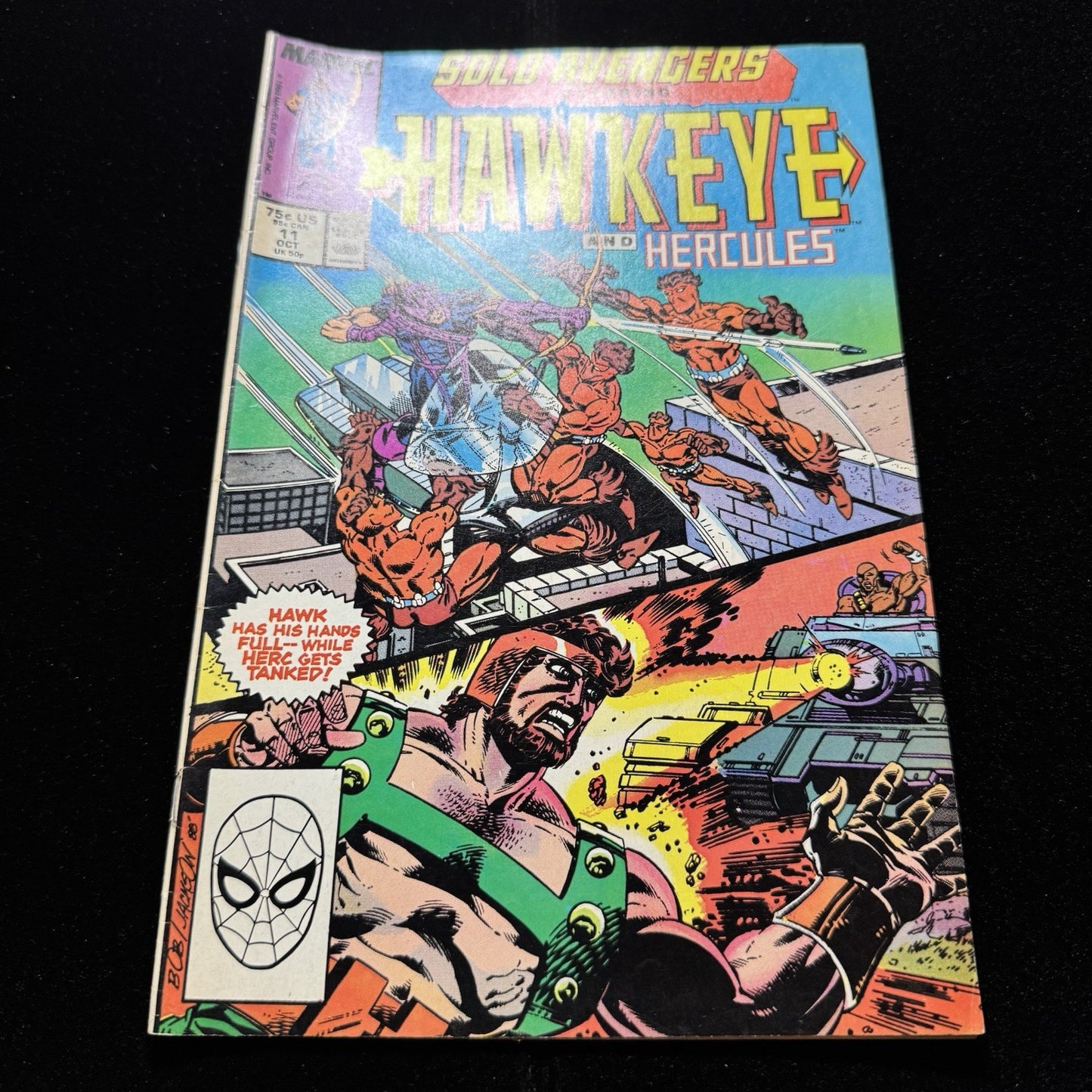 Solo Avengers 11 - Copper Age Marvel Comics 1988