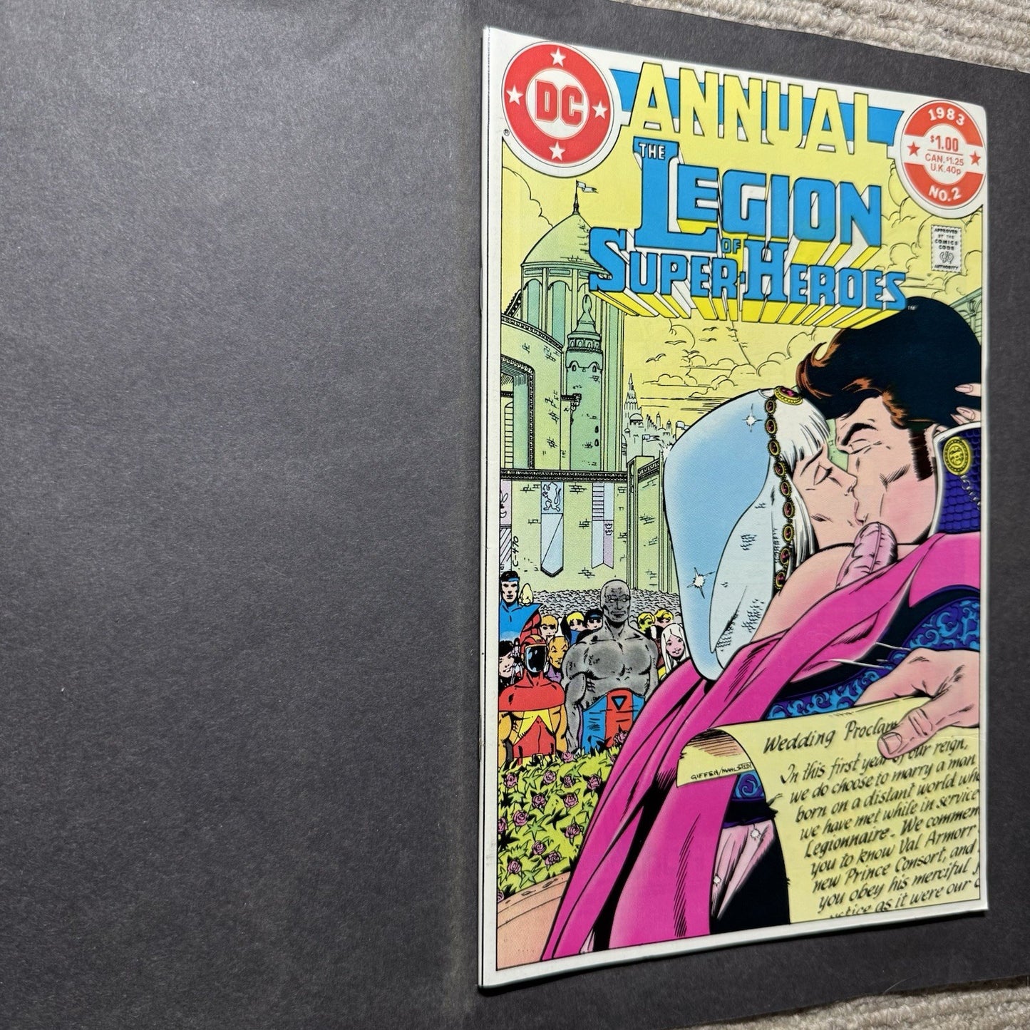 Legion Of Super-Heroes Annual 3 - Bronze Age Dc Comics 1983