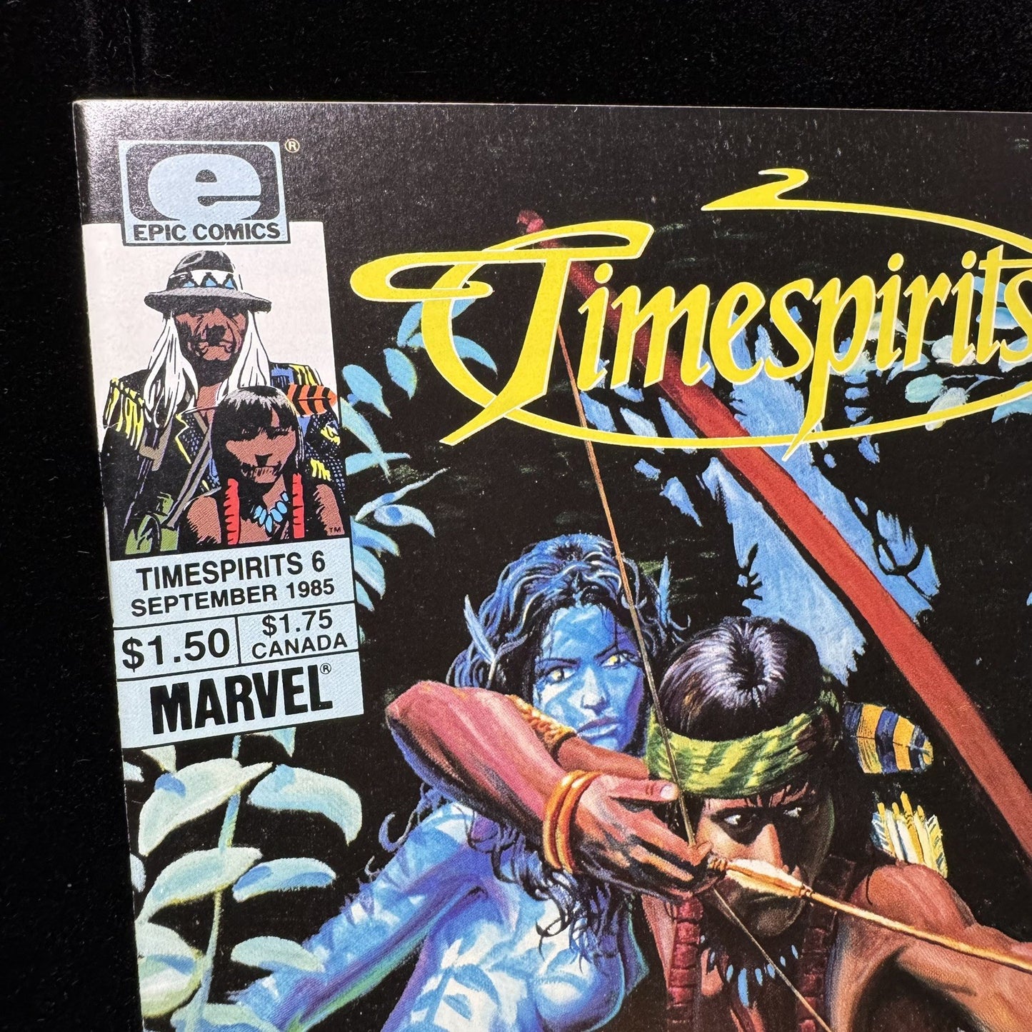 Timespirits 6/ Copper Age Epic/Marvel Comics 1984/ 9.4