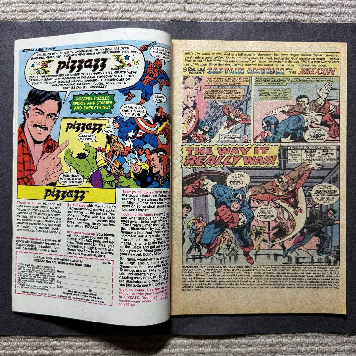 Captain America 115 - Bronze Age Marvel Comics 1977