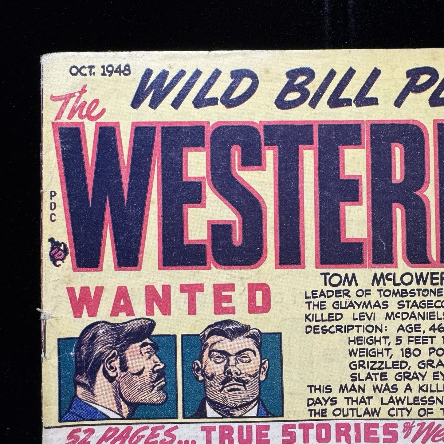 Westerner 16 - Golden Age Orbit-Wanted Comics 1948