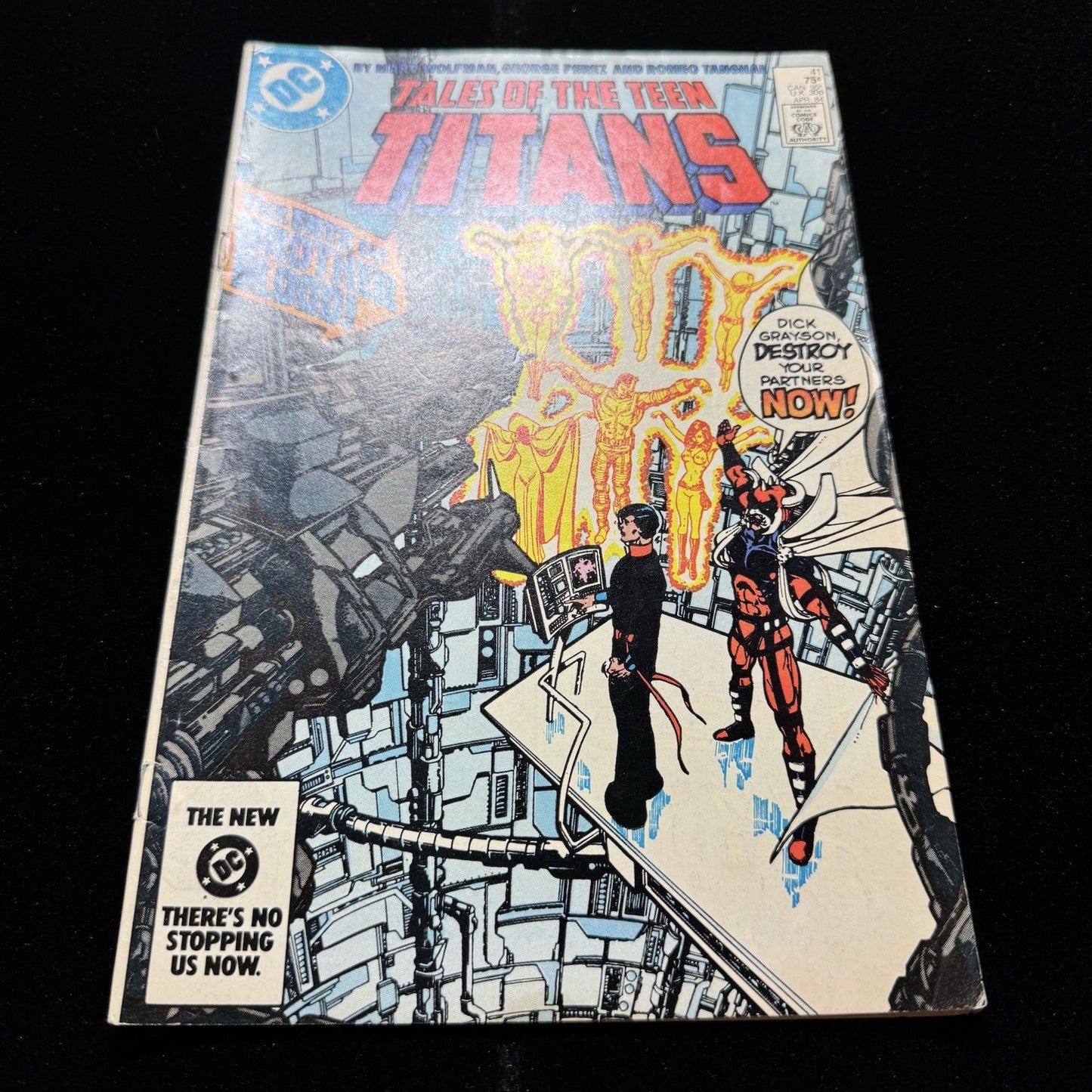 Tales Of The Teen Titans 41 - Death Of Brother Blood - Copper Age Dc Comics 1984
