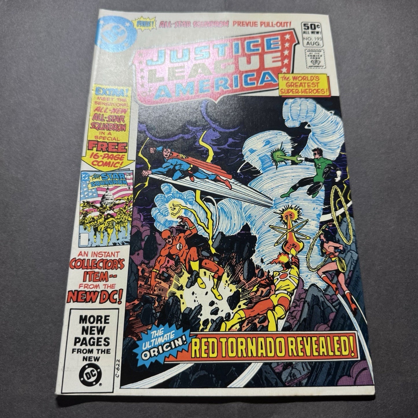Justice League 193 - 1st App Of All Star Squadron - Bronze Age Dc Comics 1981