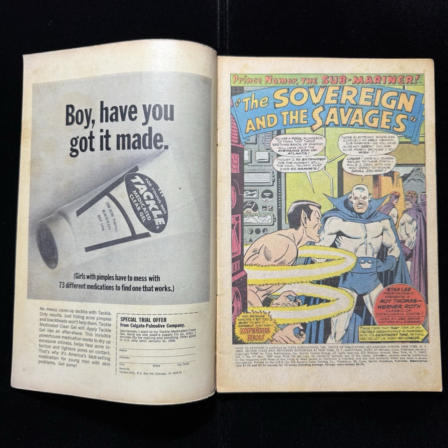 Tales To Astonish 97 - Silver Age Marvel Comics 1967
