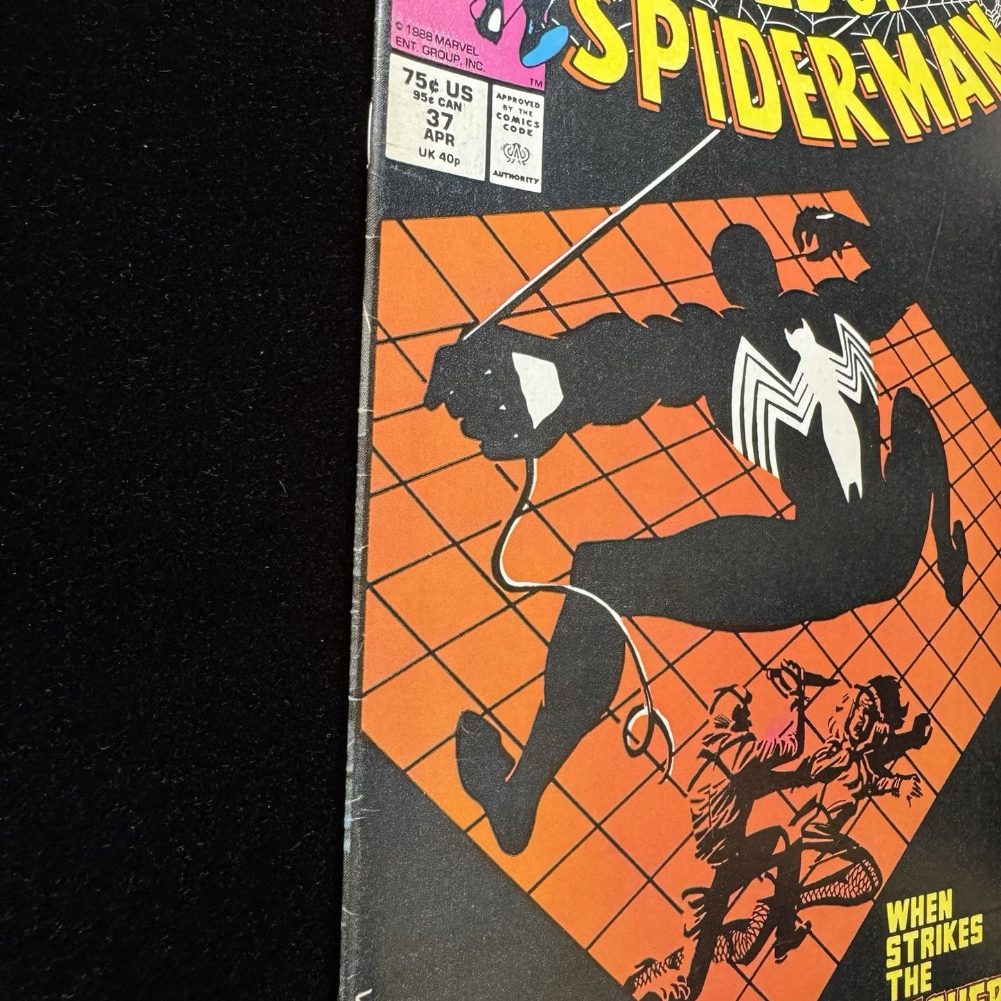 Web Of Spider-Man 37 - Copper Age Marvel Comics 1988