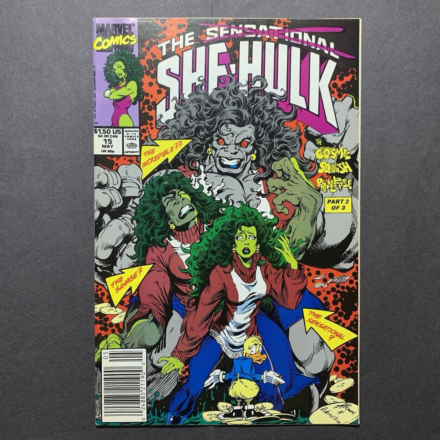 Sensational She Hulk 15/ Copper Age Marvel Comics 1990