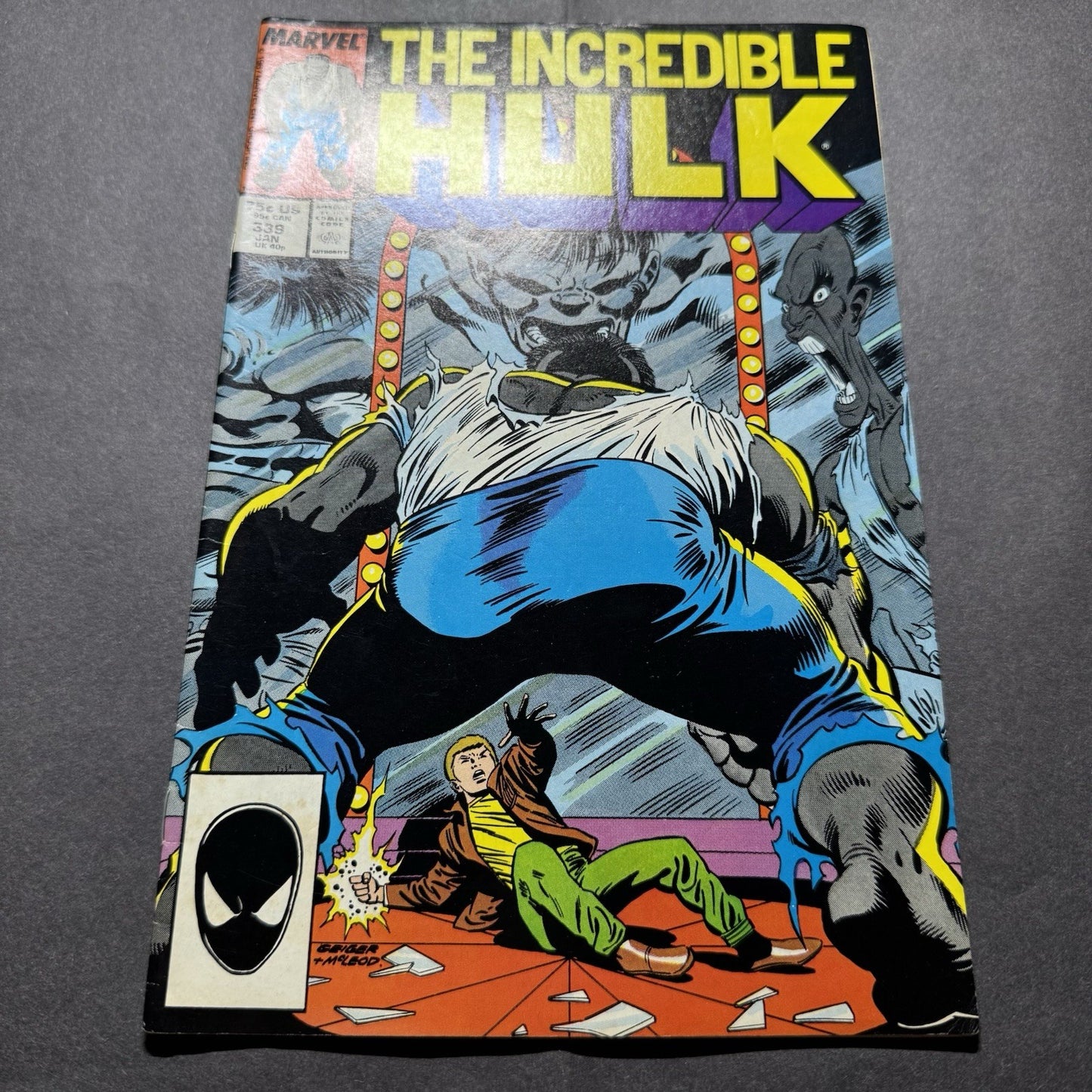 Incredible Hulk 339/ Copper Age Marvel Comics 1988