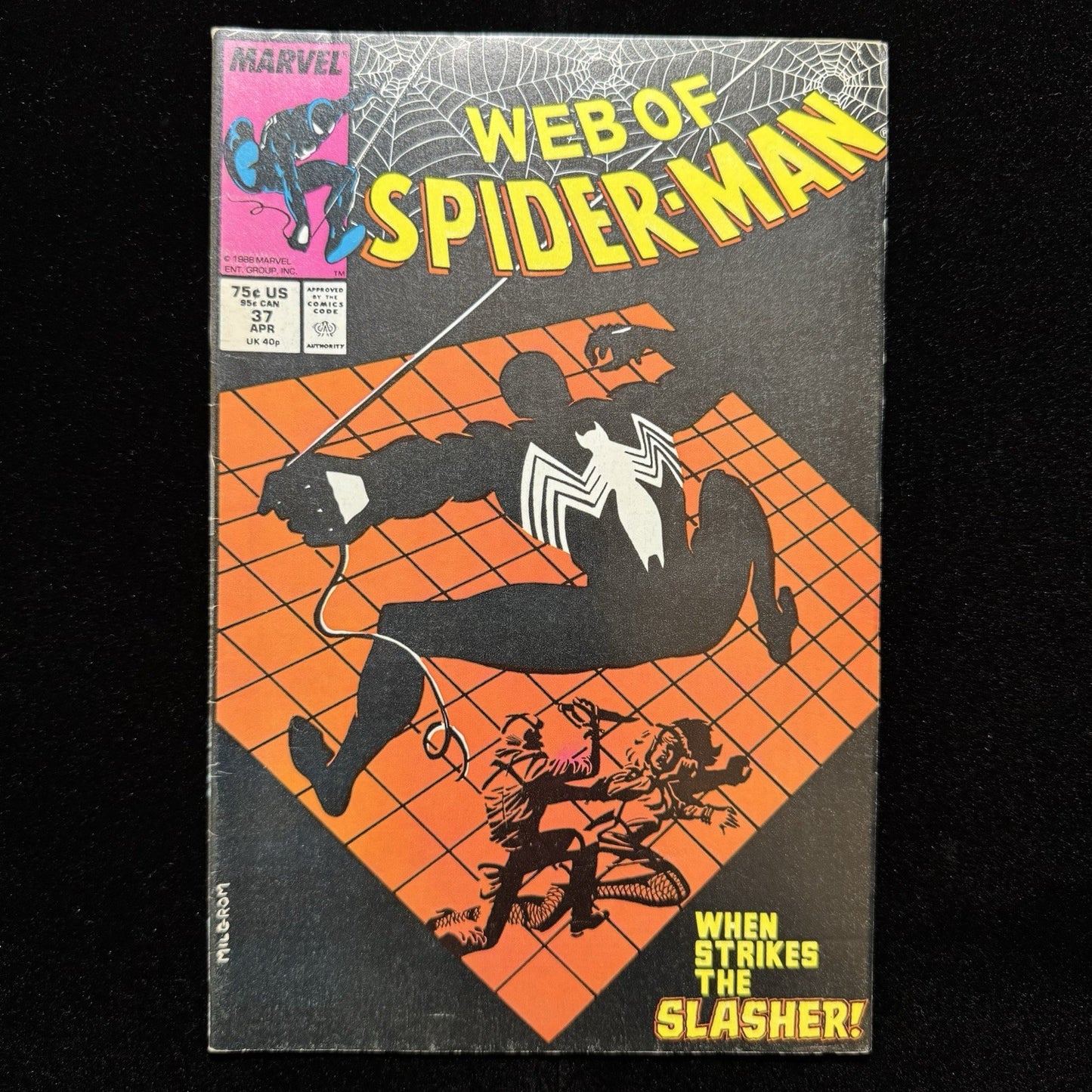 Web Of Spider-Man 37 - Copper Age Marvel Comics 1988