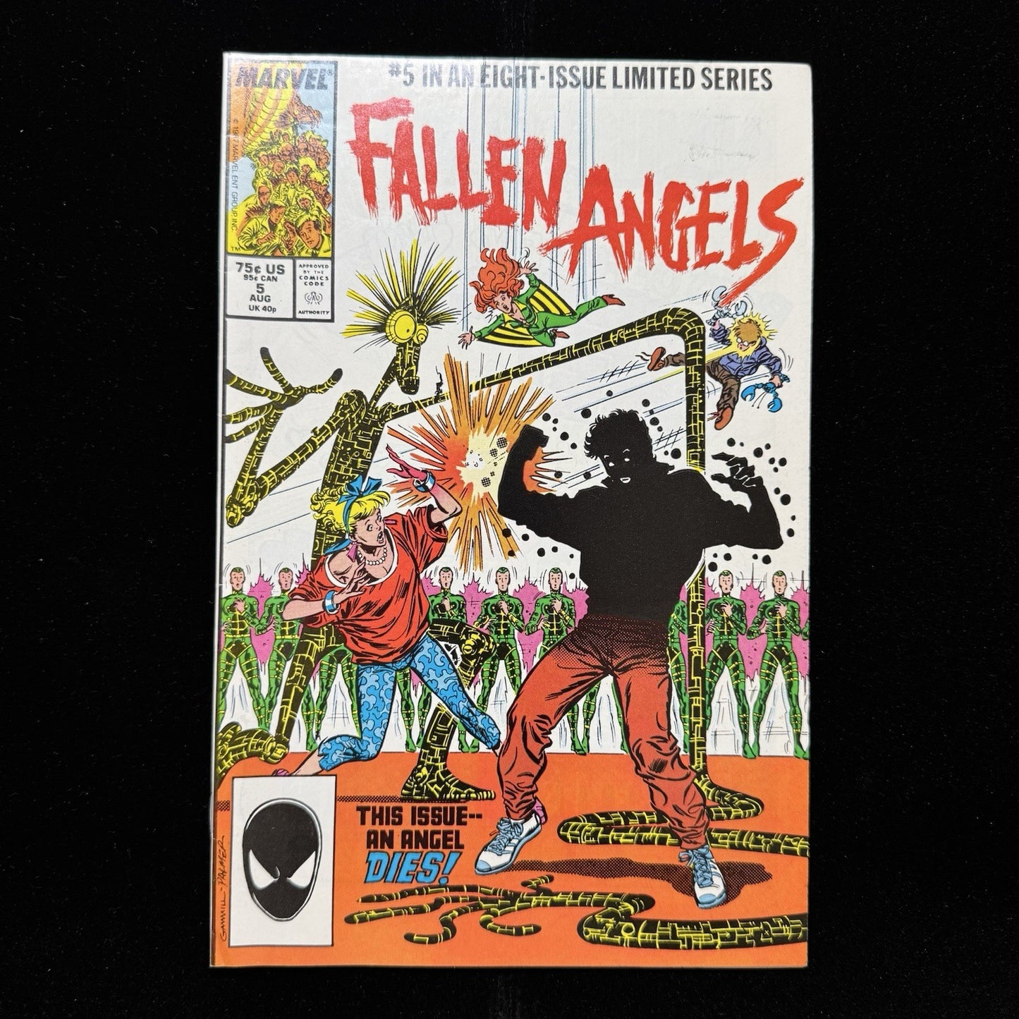 Fallen Angels 5 - Copper Age Marvel Comics 1987
