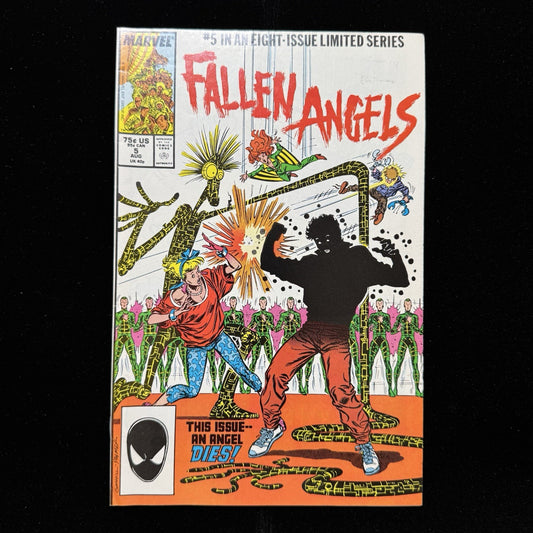 Fallen Angels 5 - Copper Age Marvel Comics 1987