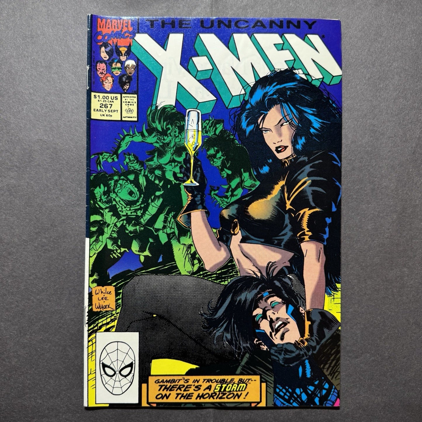 Uncanny X-Men 267/ Copper Age Marvel Comics 1990