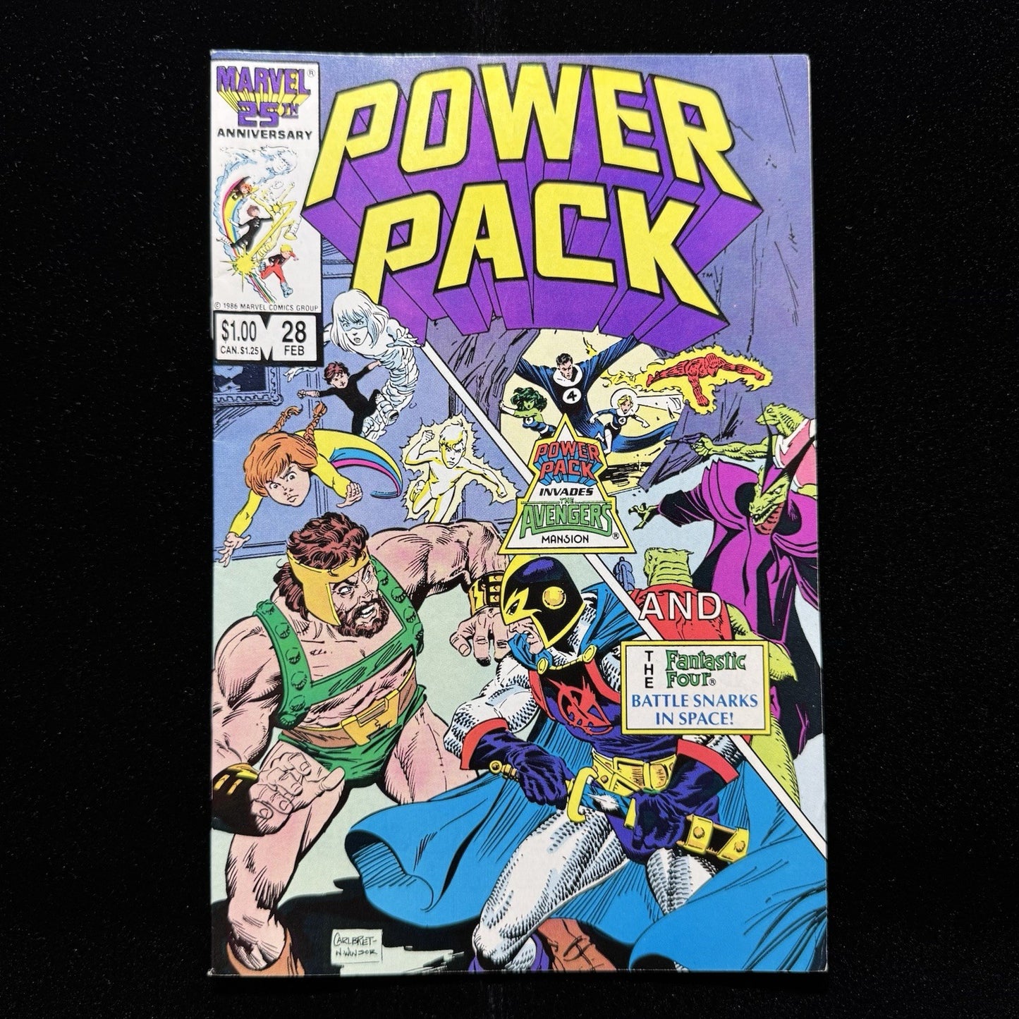 Power Pack 28 - Copper Age Marvel Comics 1987