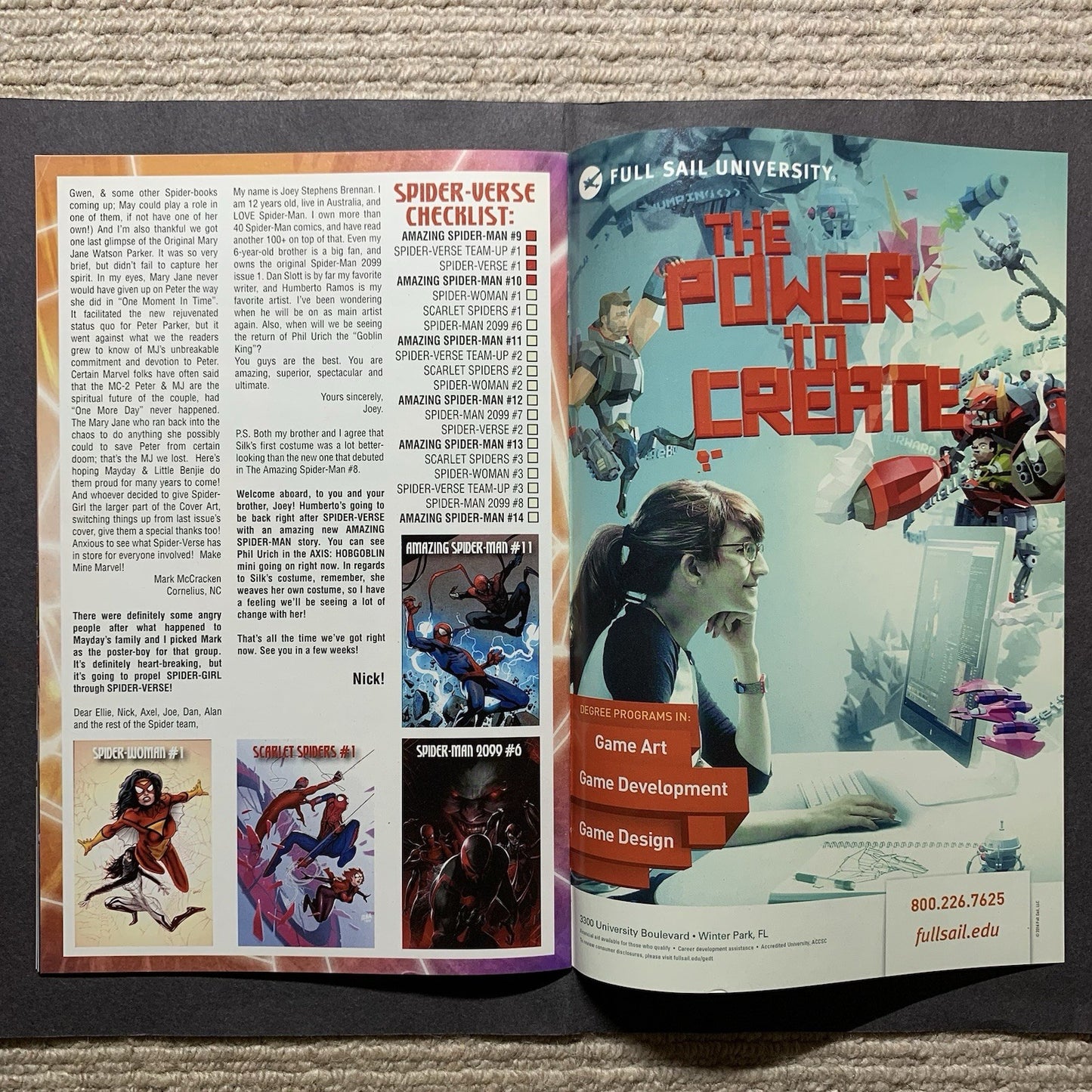 Amazing Spider-Man 10/ Modern Age Marvel Comics 2015