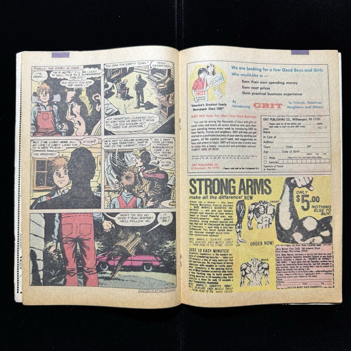 House Of Mystery 292 - First Interior Art By Marc Silvestri - Bronze Age Dc 1981