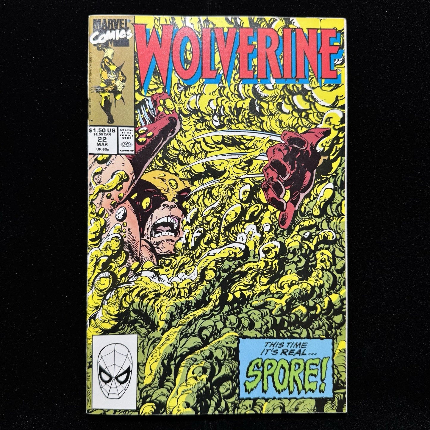 Wolverine 22 - Copper Age Marvel Comics 1990