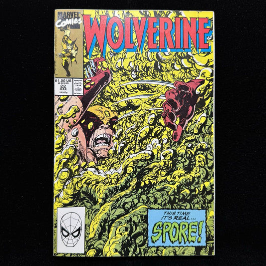 Wolverine 22 - Copper Age Marvel Comics 1990