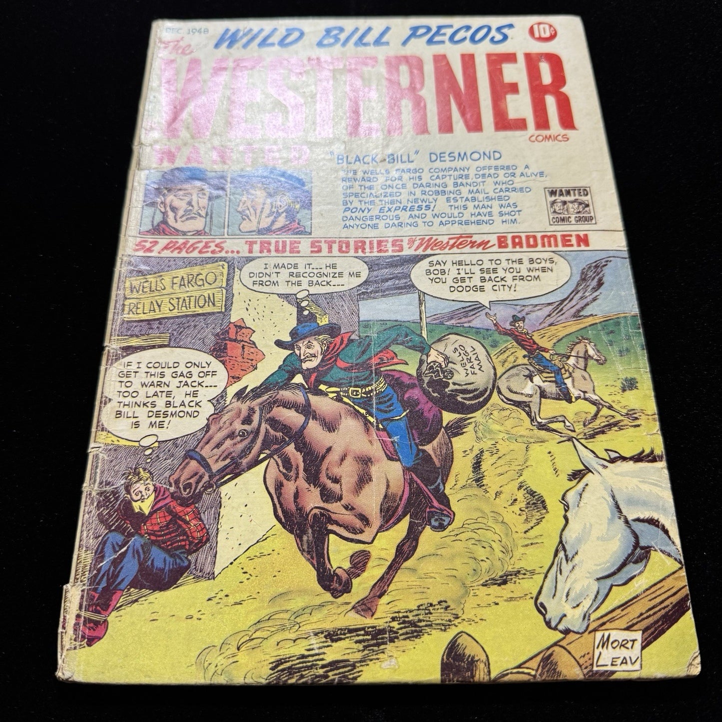 Westerner 17 - Golden Age Orbit-Wanted Comics 1948
