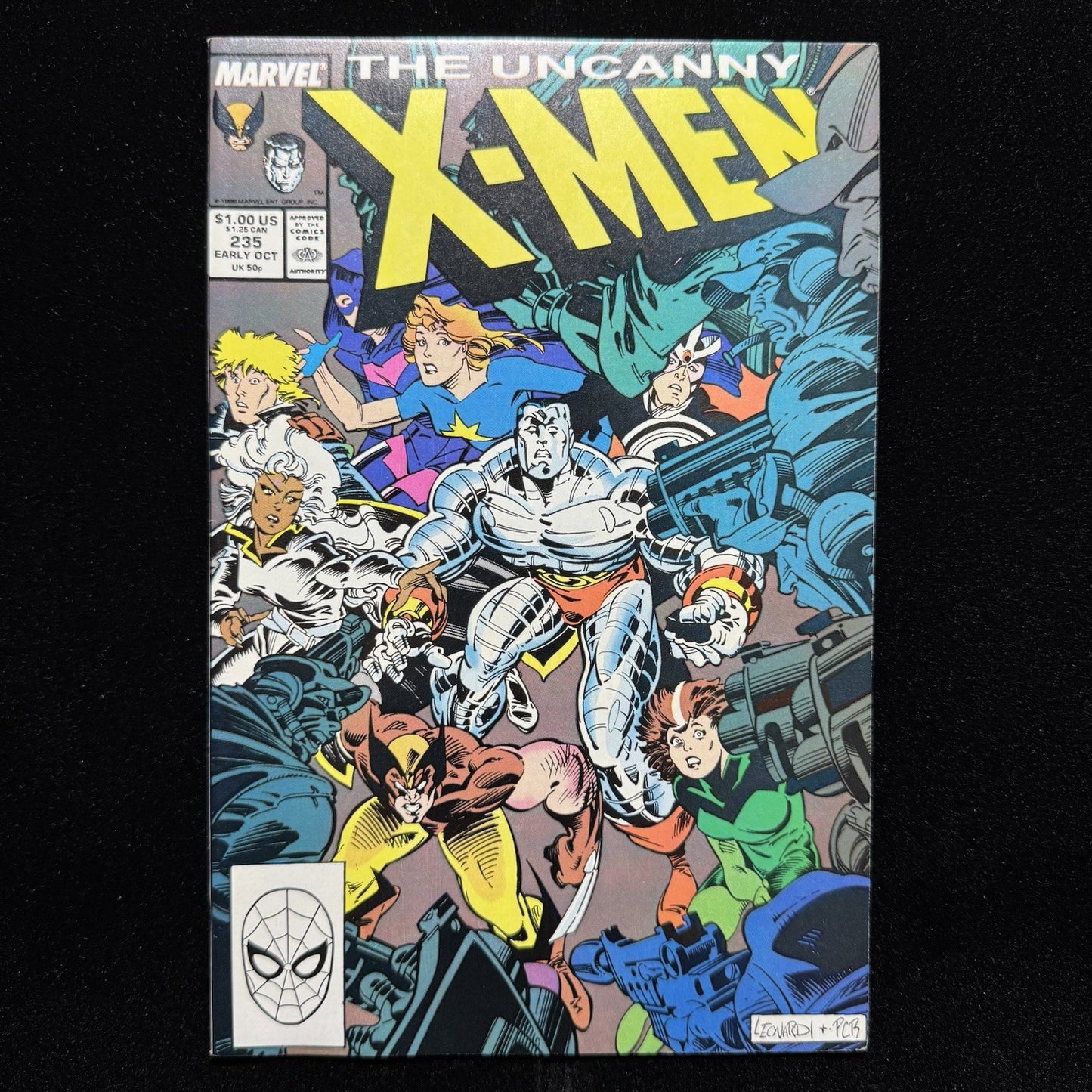 Uncanny X-Men 235 - 1st Appearance Of Genosha - Copper Age Marvel Comics 1988
