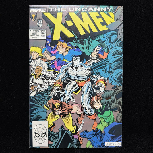 Uncanny X-Men 235 - 1st Appearance Of Genosha - Copper Age Marvel Comics 1988