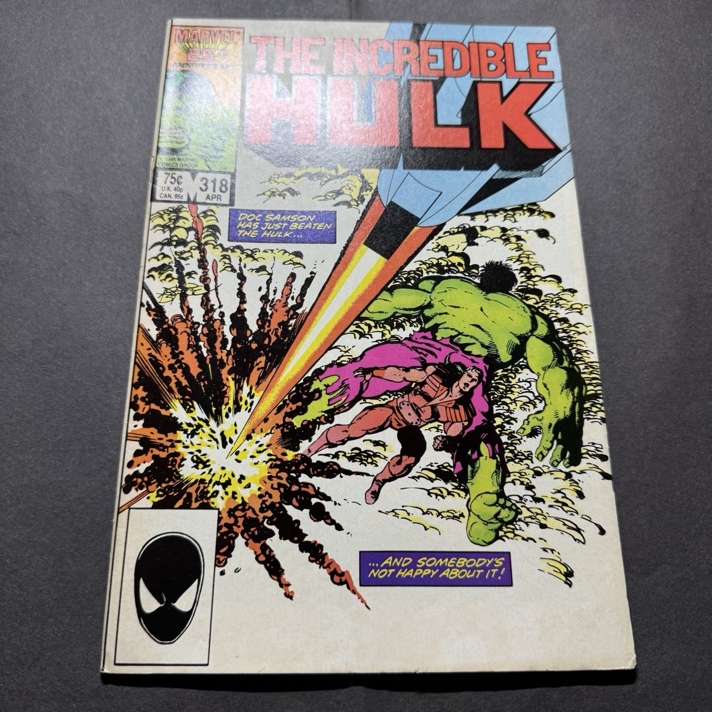 Incredible Hulk 318/ Copper Age Marvel Comics 1986