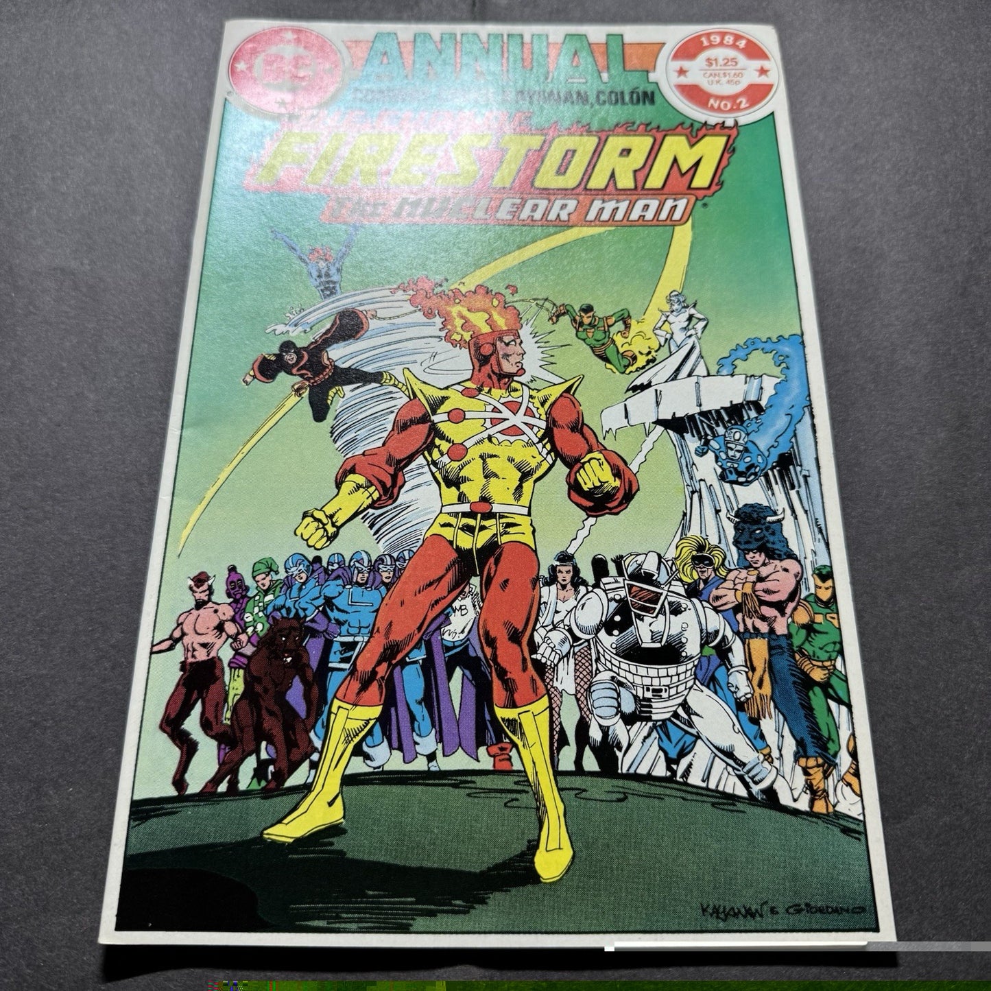 Firestorm Annual 2 - Copper Age Dc Comics 1984