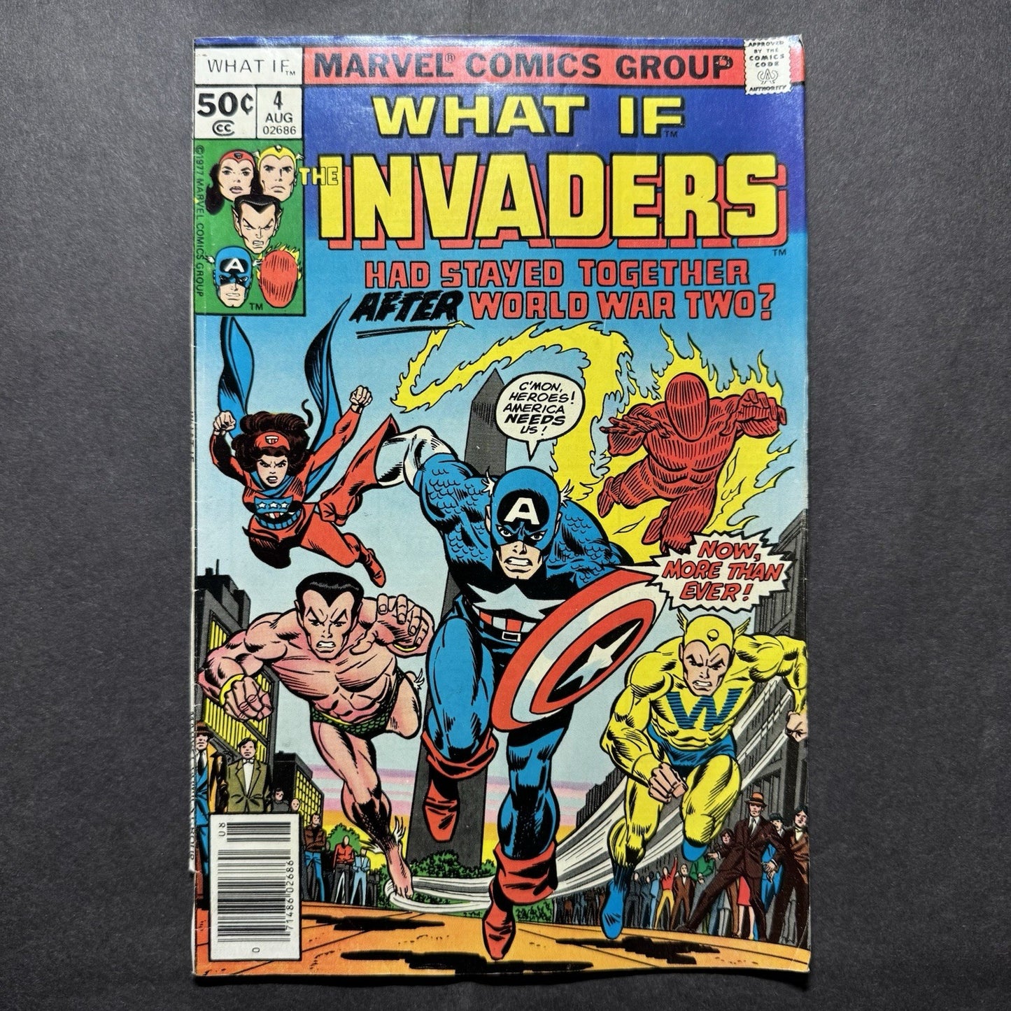 What If 4 - Origin And Death Of Spirit 76 - Bronze Age Marvel Comics 1977