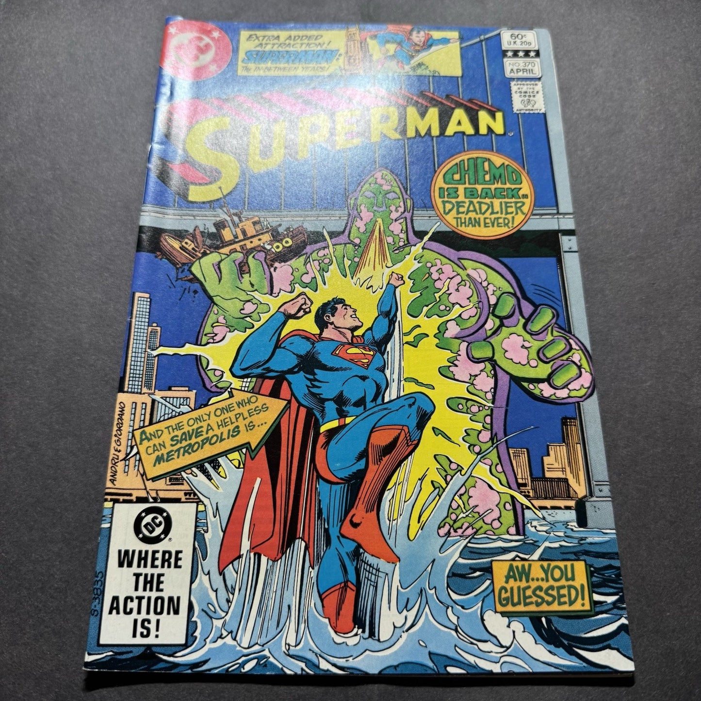 Superman 370 - Bronze Age Dc Comics 1982
