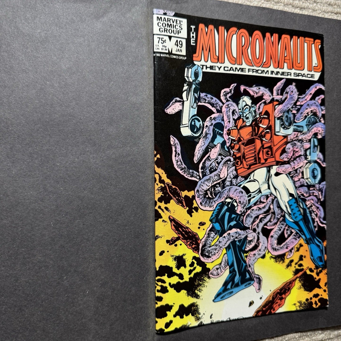 Micronauts 49 - Bronze Age Marvel Comics 1983