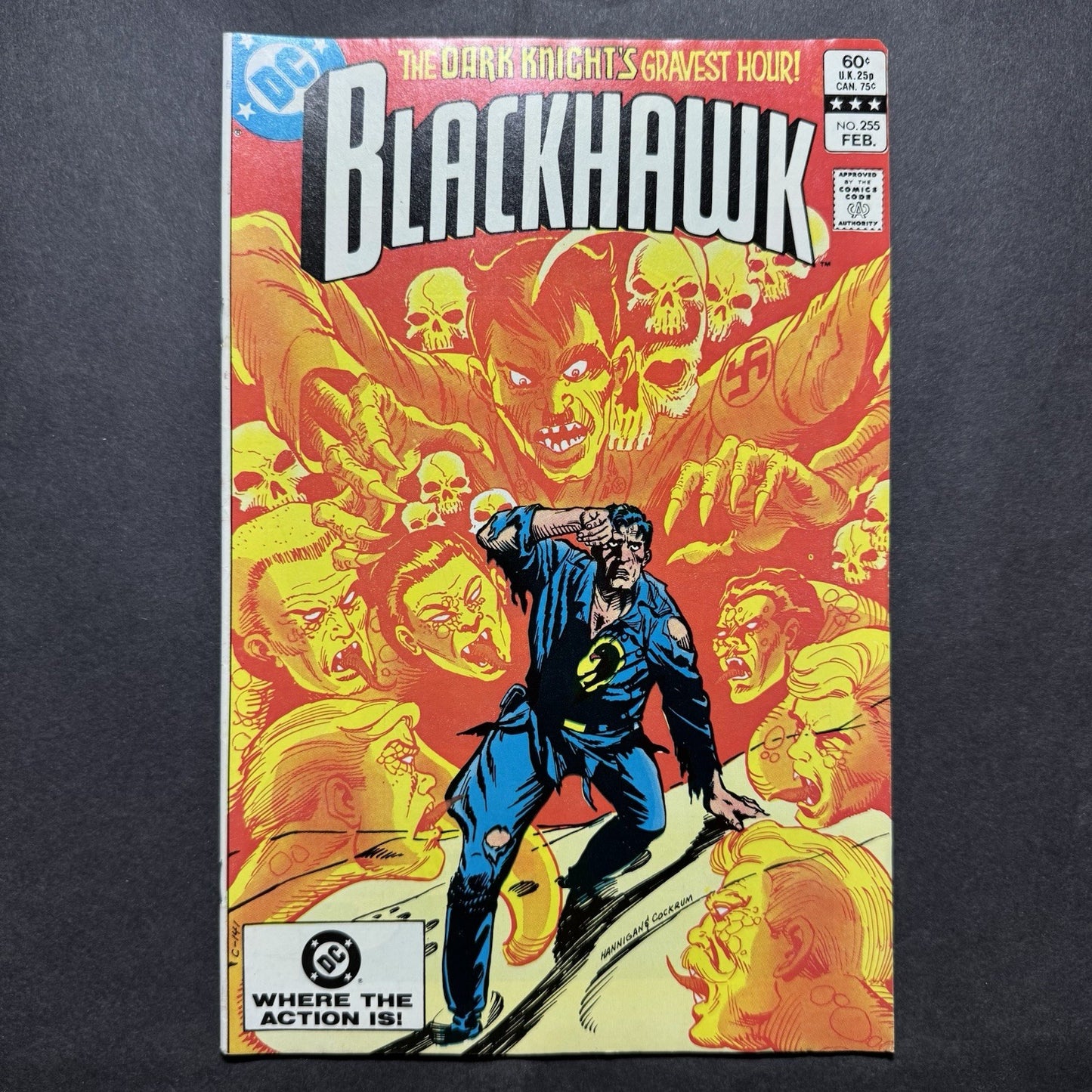 Blackhawk 255 - Bronze Age Dc Comics 1983
