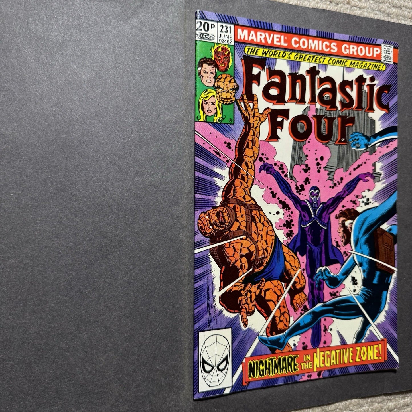 Fantastic Four 231 - 1st Appearance Of Stygorrr - Bronze Age Marvel Comics 1981