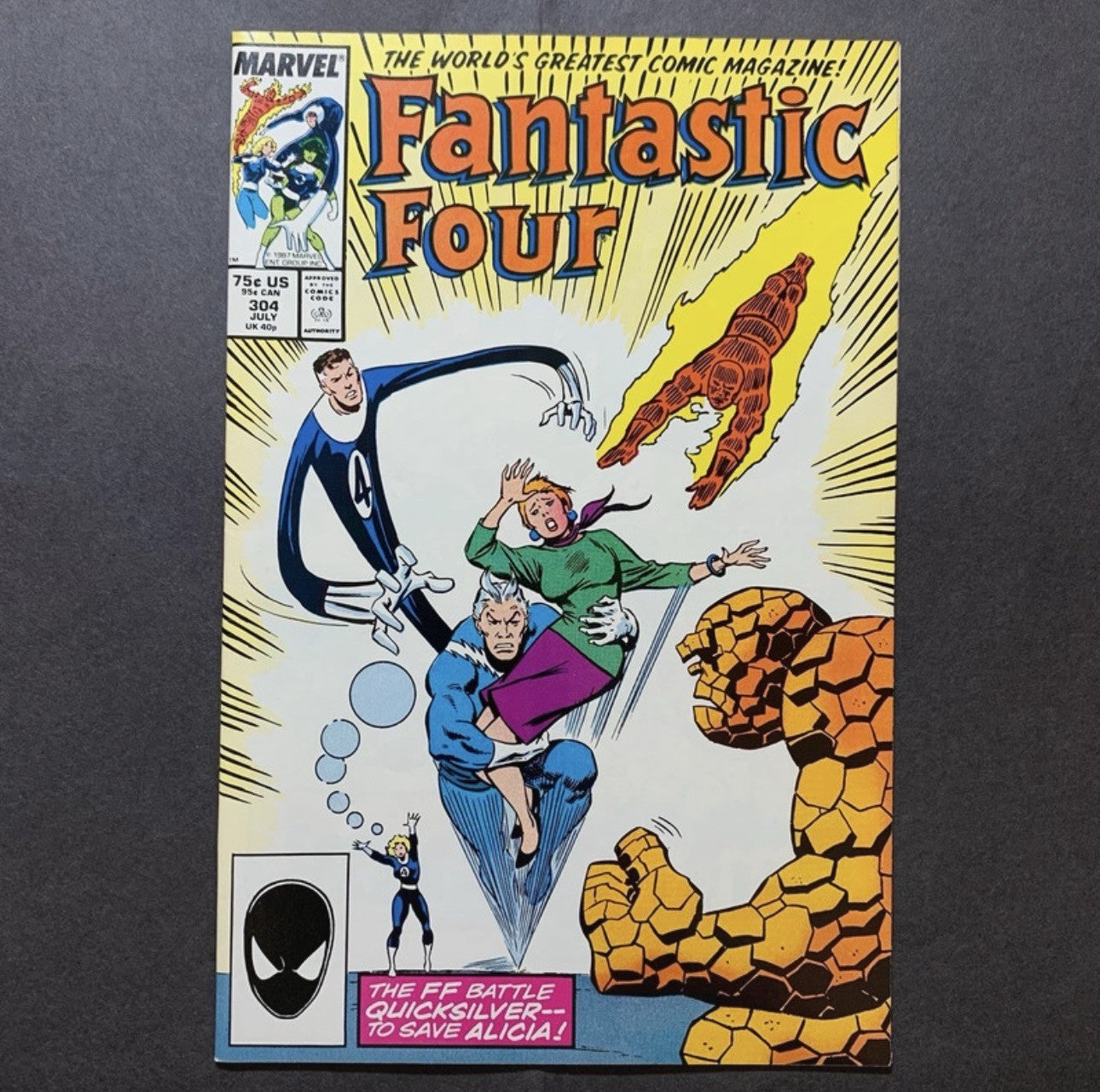 Fantastic Four 304/ copper age marvel comics