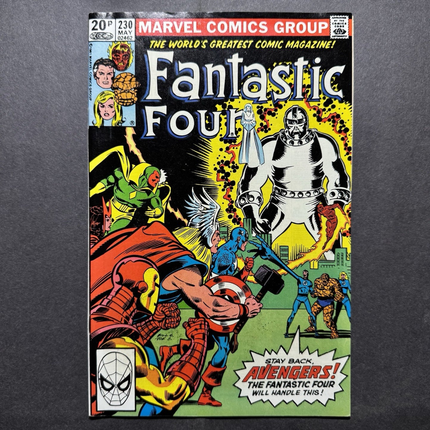 Fantastic Four 230 - Bronze Age Marvel Comics 1981