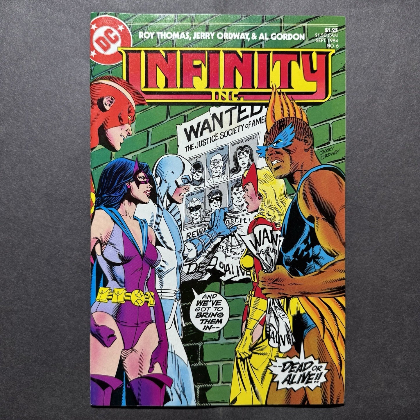 Infinity Inc 6 - Copper Age Dc Comics 1984